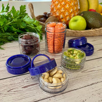 100-Calorie Snack Portion Control Containers - Stackable Set-Purple-State of Style