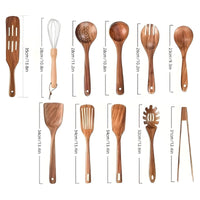 11-Piece Heat-Resistant Wooden Kitchen Set - WoodChef-State of Style