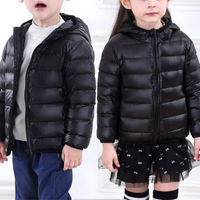 Children's waterproof rain jacket in a down style with cartoon design – Miro