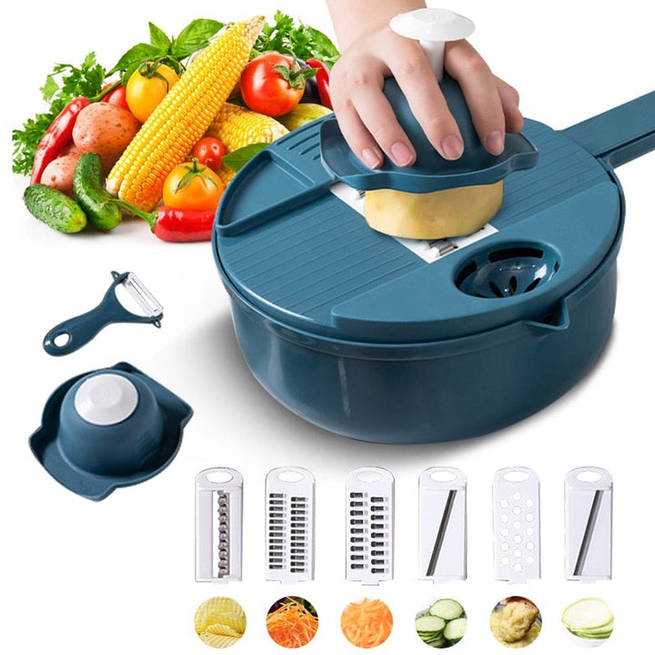 12-in-1 Multifunctional Chopper Set - ChefEase-State of Style