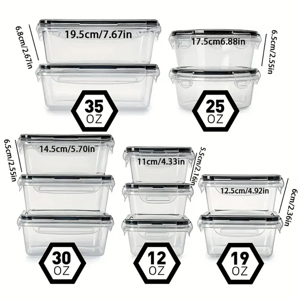 12-Piece Food Container Set - FoodSaver-12-Piece-State of Style