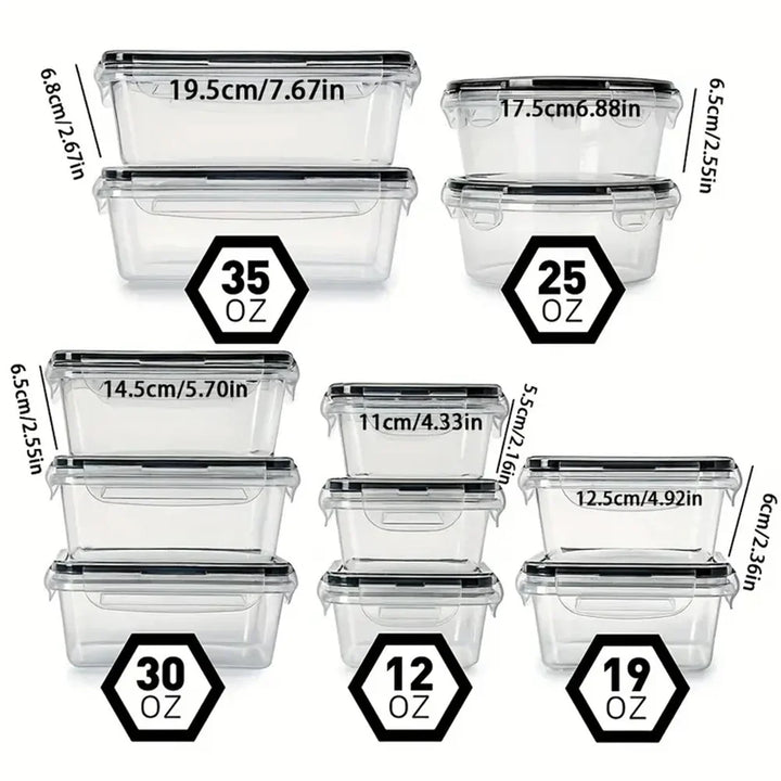 12-Piece Food Container Set - FoodSaver-12-Piece-State of Style