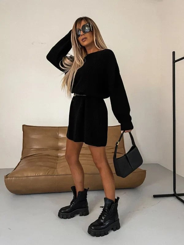 Comfortable & Warming Women's Tunic for Autumn and Winter – Maren