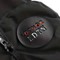 Men's outdoor jacket waterproof with hood & checked lining - Jorrit