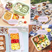 175ml Stainless Steel Snack Boxes for Kids - 6-Pack-Lightly Coloured-State of Style