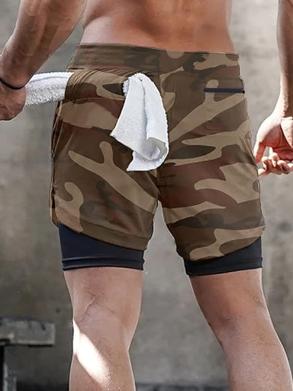 2-in-1 Summer Sports Shorts for Men – Felix