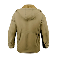 Men's winter jacket lined with plush & hood – Stellan