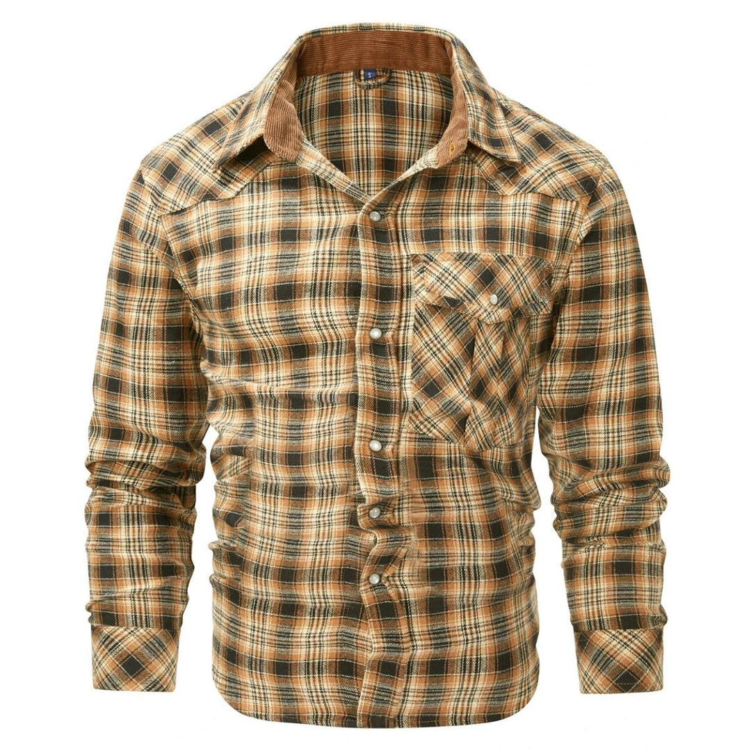 Checked men's jacket for autumn & winter – Tobias