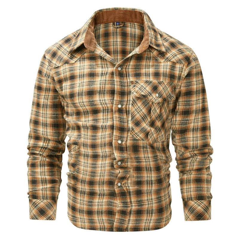 Checked men's jacket for autumn & winter – Tobias