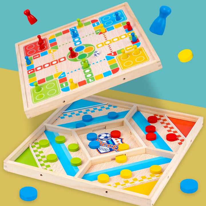 2-in-1 Educational Board Game - Double Fun Games-State of Style