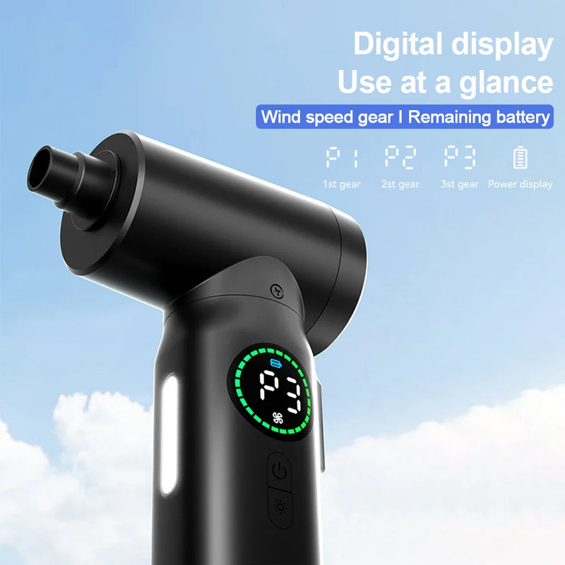 2-in-1 Portable Air Compressor Vacuum and Blower with LED Light (7500mAh) - AirMaster-Style 1-State of Style