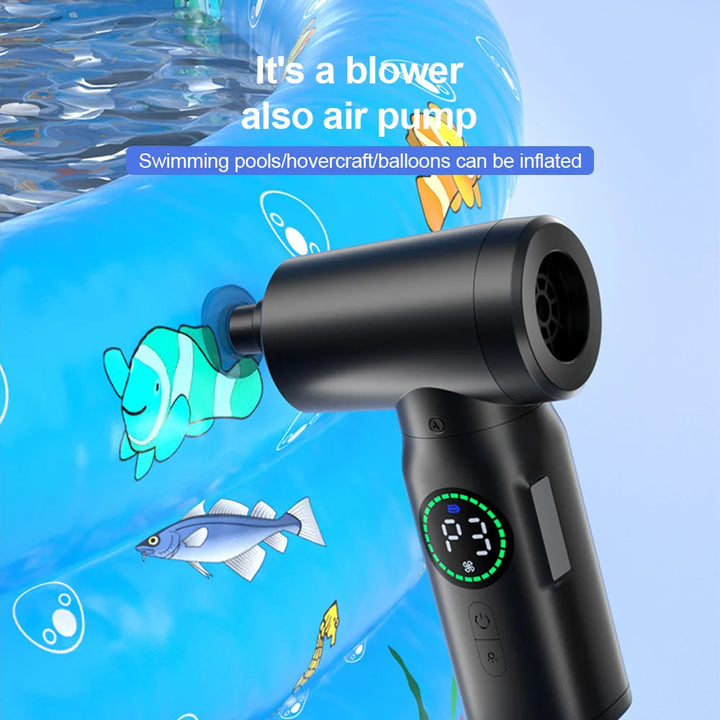 2-in-1 Portable Air Compressor Vacuum and Blower with LED Light (7500mAh) - AirMaster-Style 1-State of Style