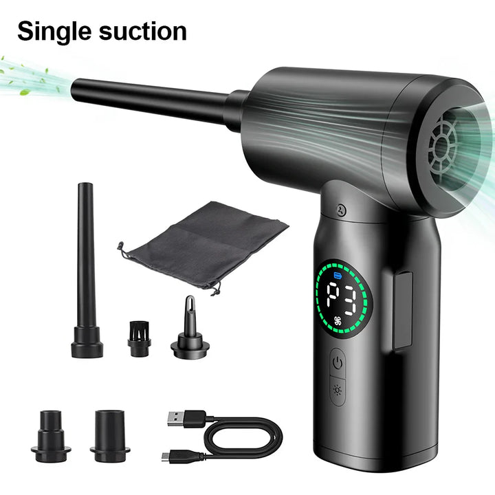 2-in-1 Portable Air Compressor Vacuum and Blower with LED Light (7500mAh) - AirMaster-Style 1-State of Style