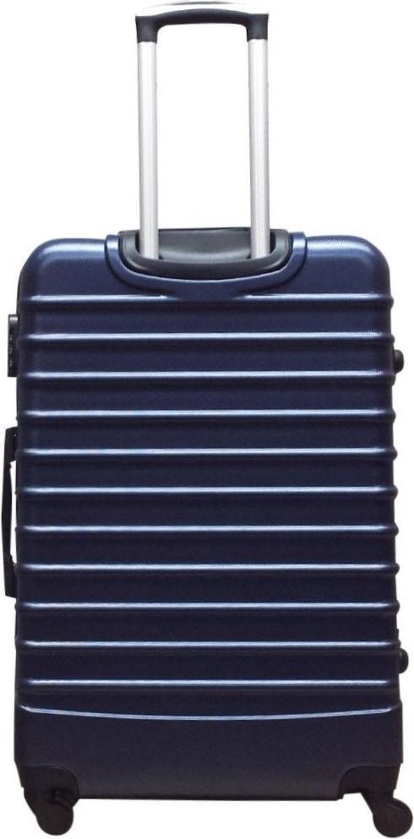 2-piece Dark Blue Hard Shell Suitcase Set – Monaco-State of Style