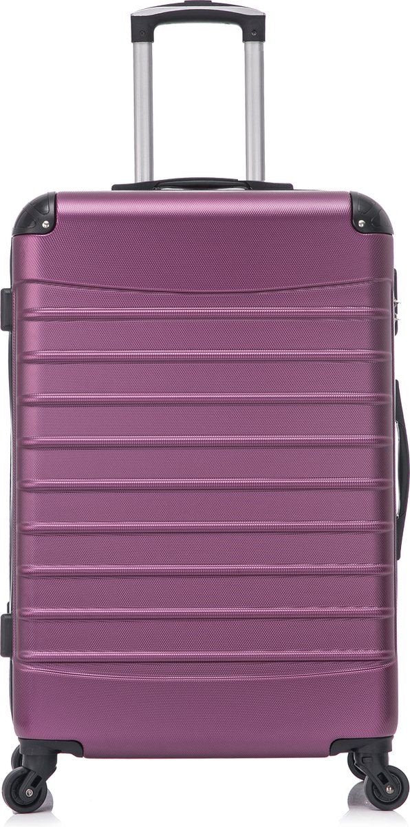 2-piece hard shell suitcase set – Bordeaux-State of Style
