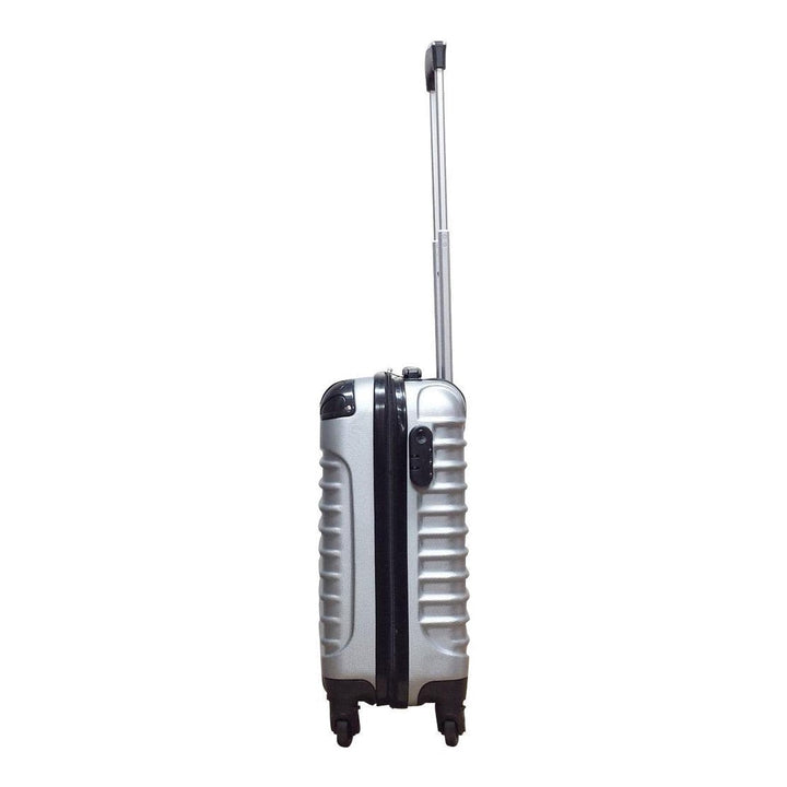 2-piece hard-shell suitcase set – Milano Silver-State of Style
