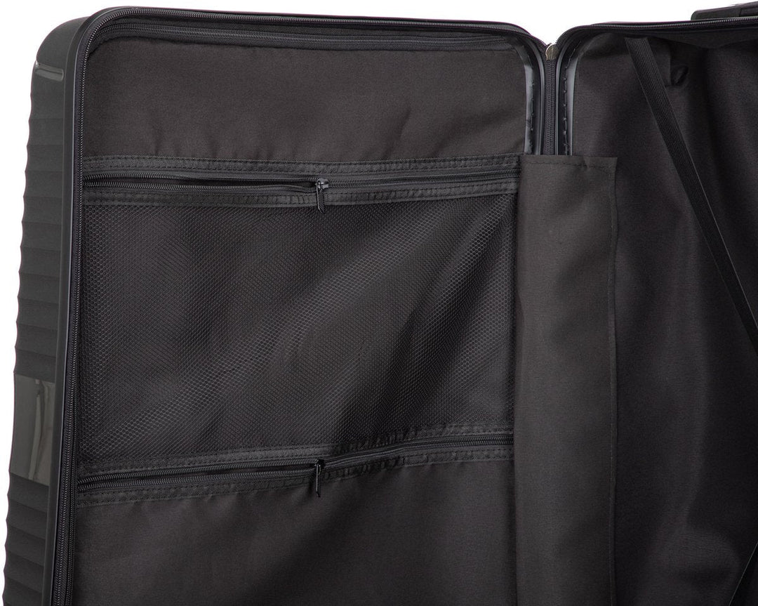 2-piece hard shell suitcase set – Valencia-Pink-2x S (39 L)-State of Style