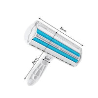 2-Way Pet Hair Remover with Microfiber Roller - FurSweep-Blue-State of Style