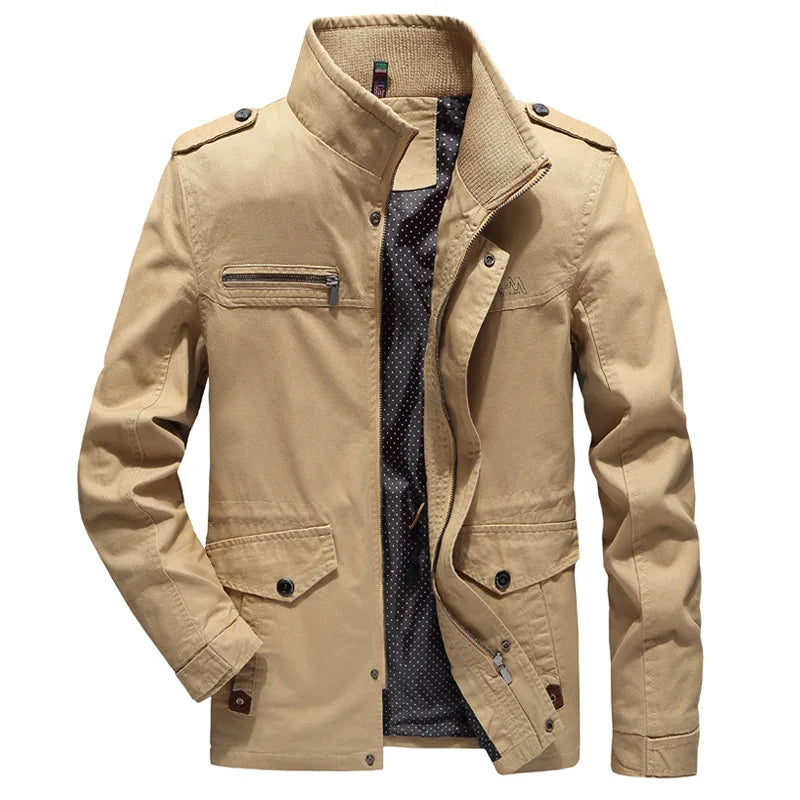 Men's Cargo Autumn Jacket – Olivier