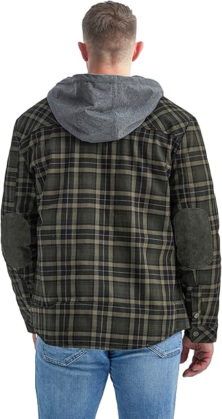 Men's outdoor jacket checked with insulation & water-repellent coating – Ragnar