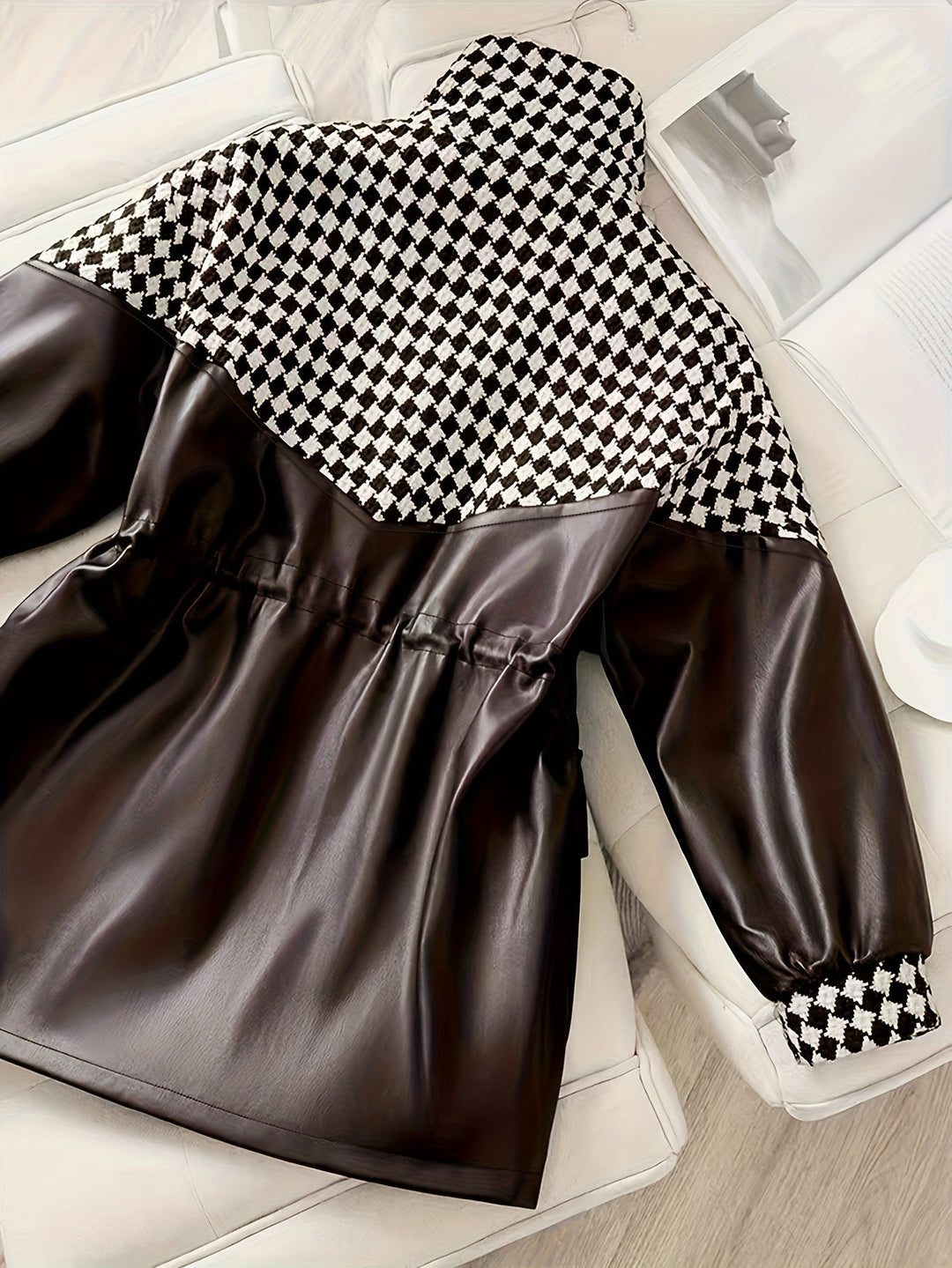 Ladies' plush jacket for autumn & winter – Maribel