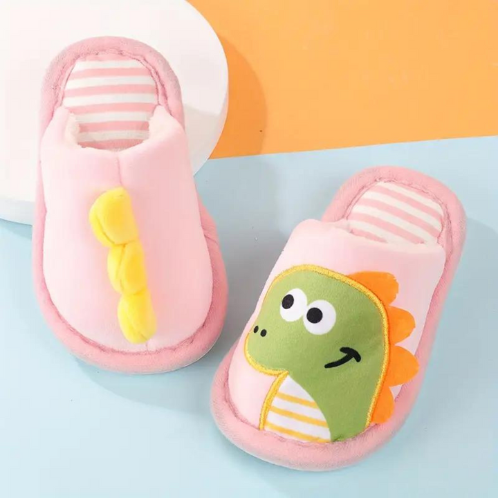 Kids Slippers with Dino Design – RoarySteps