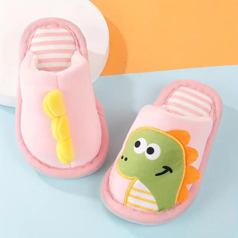 Kids Slippers with Dino Design – RoarySteps