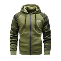 Warm and Comfortable Men's Camo Fleece Jacket - Ethan