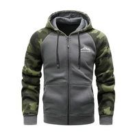 Warm and Comfortable Men's Camo Fleece Jacket - Ethan