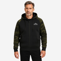 Warm and Comfortable Men's Camo Fleece Jacket - Ethan