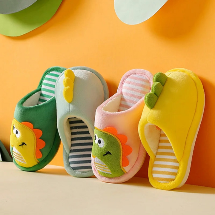 Kids Slippers with Dino Design – RoarySteps