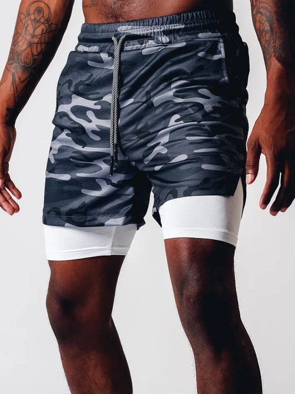 2-in-1 Summer Sports Shorts for Men – Felix