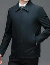 Padded men's winter jacket made of polyester – Arvid
