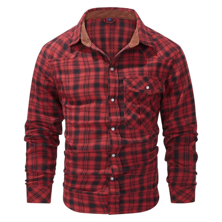 Checked men's jacket for autumn & winter – Tobias