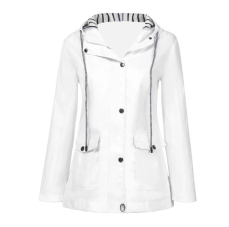 Water- and windproof women's jacket for autumn and winter – Leona