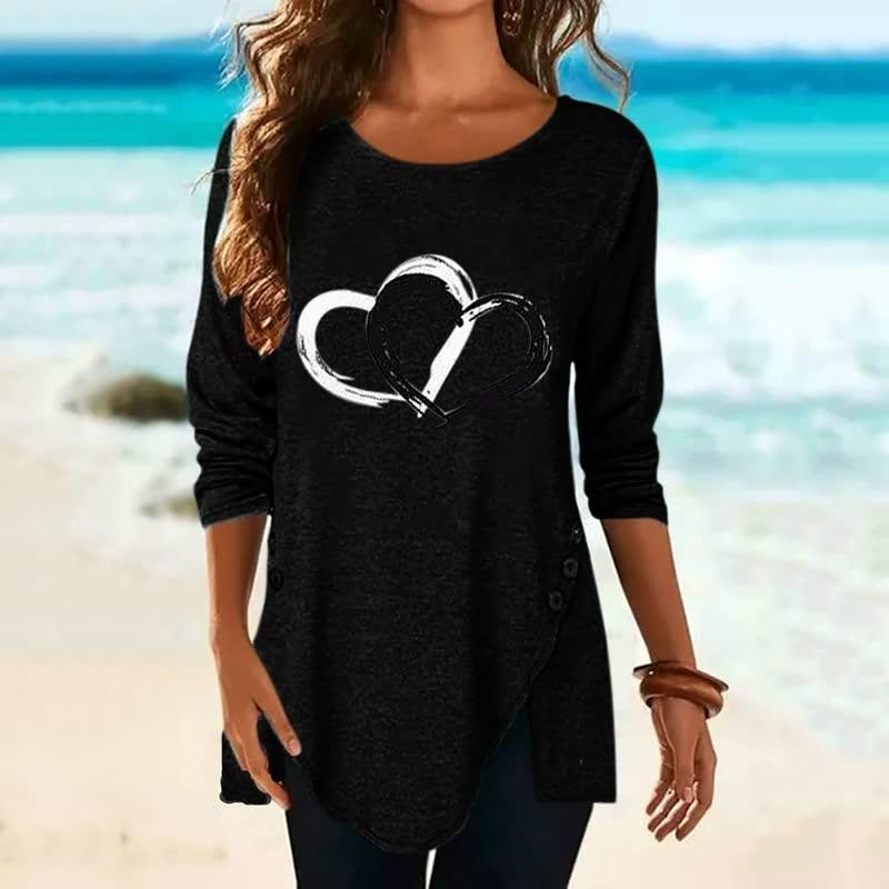 2Hearts - The Perfect Summer Shirt-Black-S-State of Style