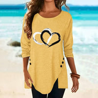 2Hearts - The Perfect Summer Shirt-Yellow-S-State of Style
