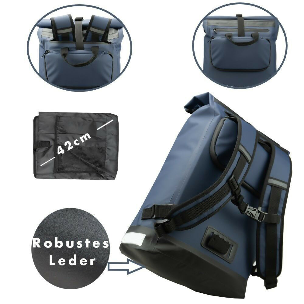 3-in-1 Bike Bag - MultiBag™-Burgundy-State of Style