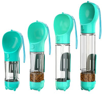 3-in-1 Dog Water Bottle - AdventureBuddy-Blue-300ml + Food Box-State of Style