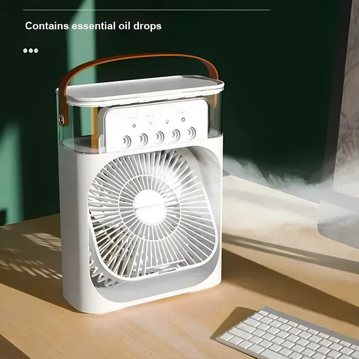 3-in-1 Fan with 7-Colour LED Light - BreezeMaster Pro-State of Style