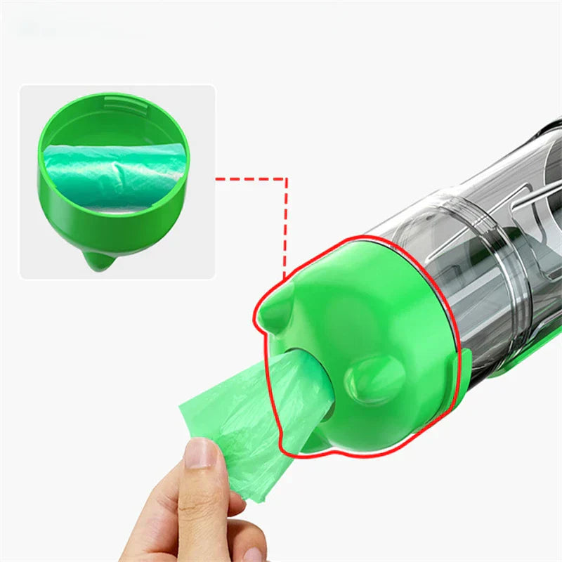 3-in-1 Portable Water Bottle for Pets - PawHydrate Pro-Pink-300ml-State of Style