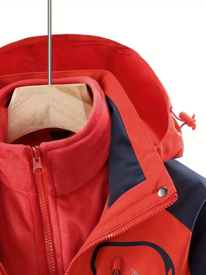 3-in-1 Waterproof Jacket - Nora-Grey-XS-State of Style