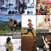 3 Pairs of Knee-High Compression Socks - FitSupport-3 Pairs Grey-S-M (EU 3-6)-State of Style