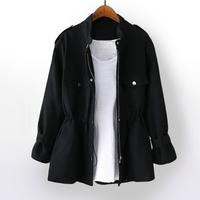Ladies' Cargo Trench Coat for Autumn – Patricia