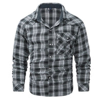 Checked men's jacket for autumn & winter – Tobias