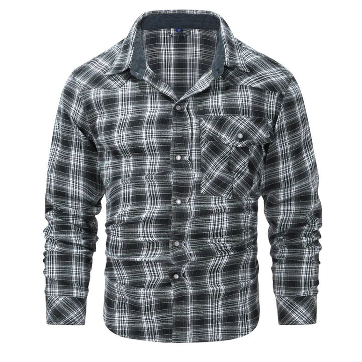 Checked men's jacket for autumn & winter – Tobias