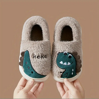 Kid's Slippers with Dino Design – DinoSteps