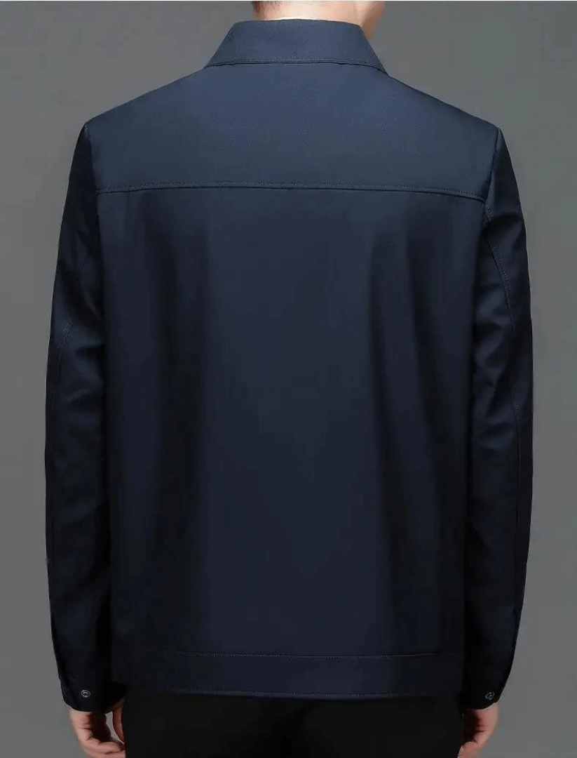 Padded men's winter jacket made of polyester – Arvid