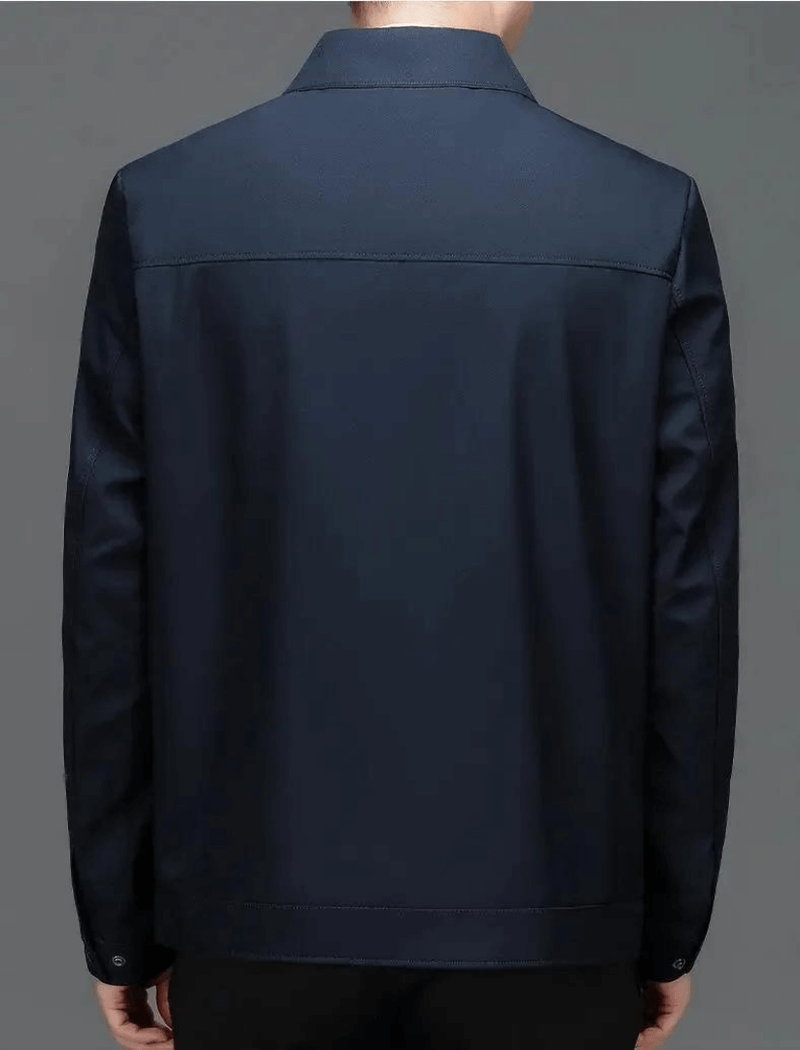 Padded men's winter jacket made of polyester – Arvid