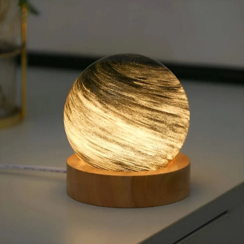 3D Mini-Planet Lamp - CosmoSphere-Pluto-State of Style
